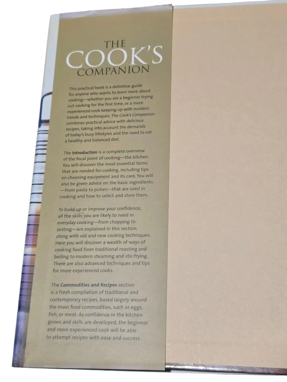 The Cook's Companion Vintage Cookbook Hardcover Book With Jacket 2006 Edition